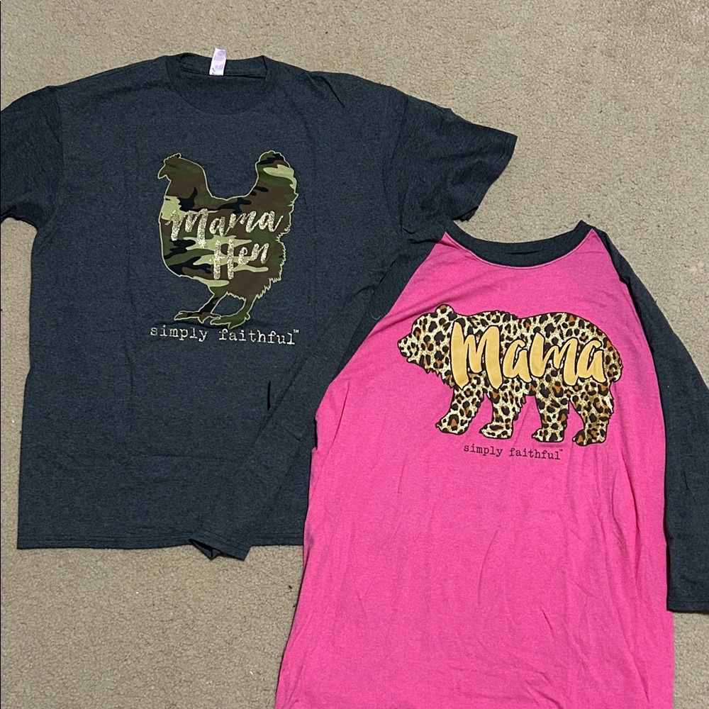 “Mama” shirts